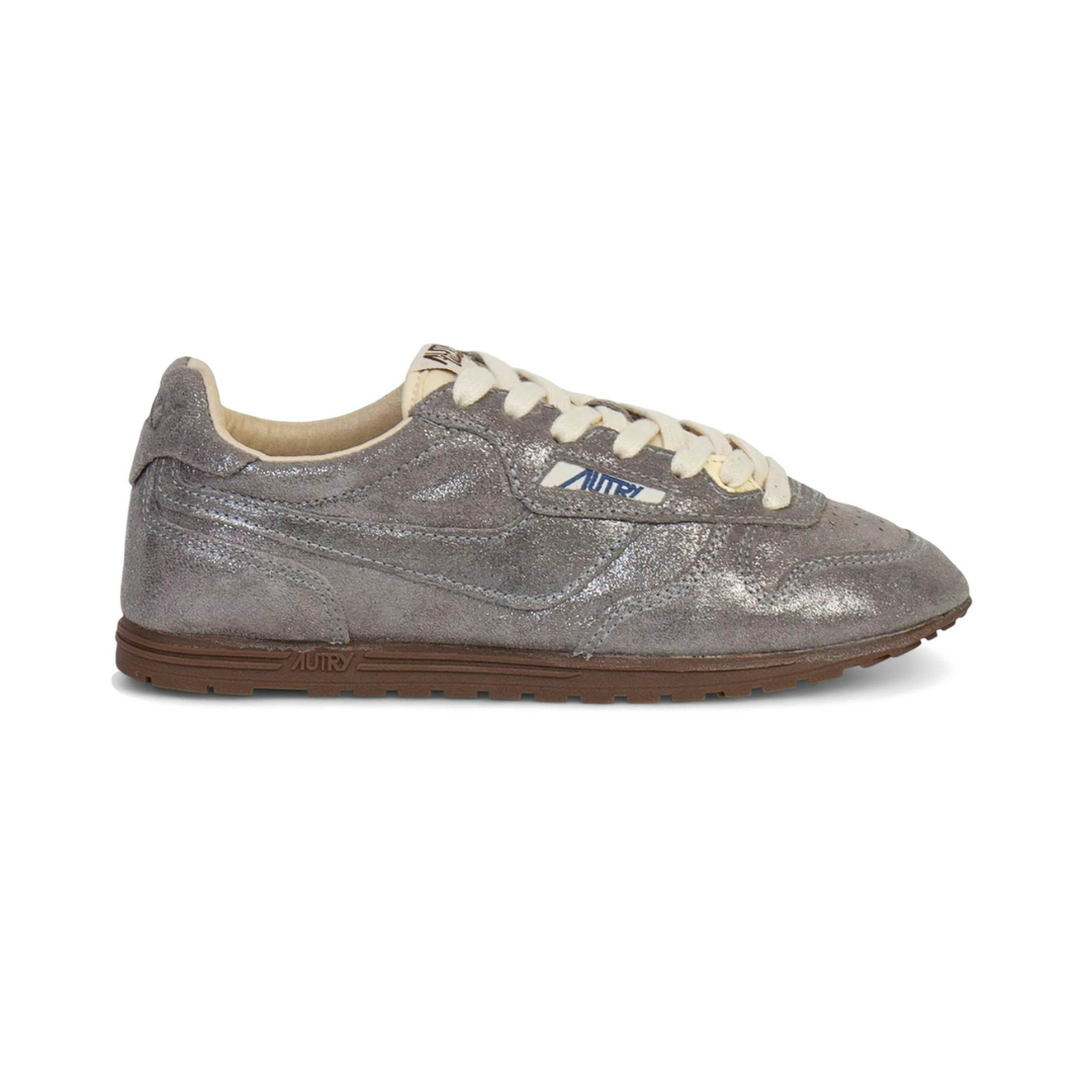 Autry Windspin Low Silver Ivory Glitter