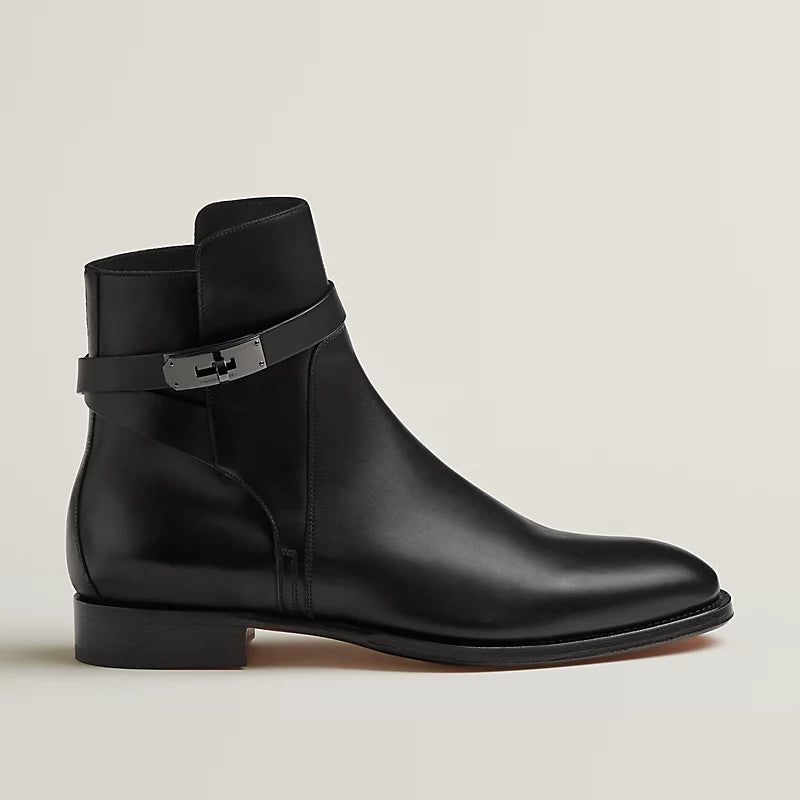 Hermes Fortune Ankle Boot Noir