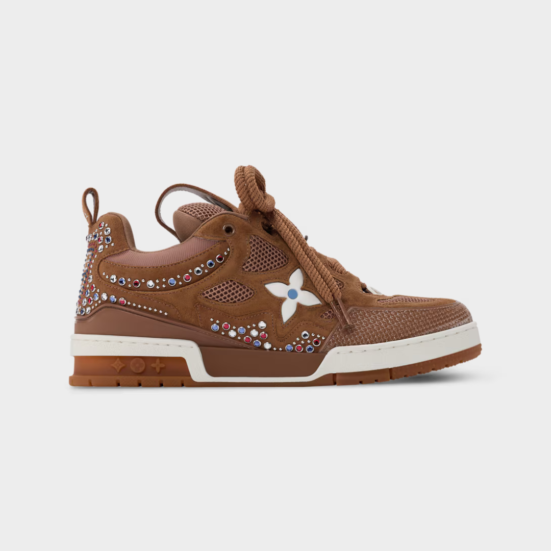 LV Skate Sneaker Suede Calf Leather Brown