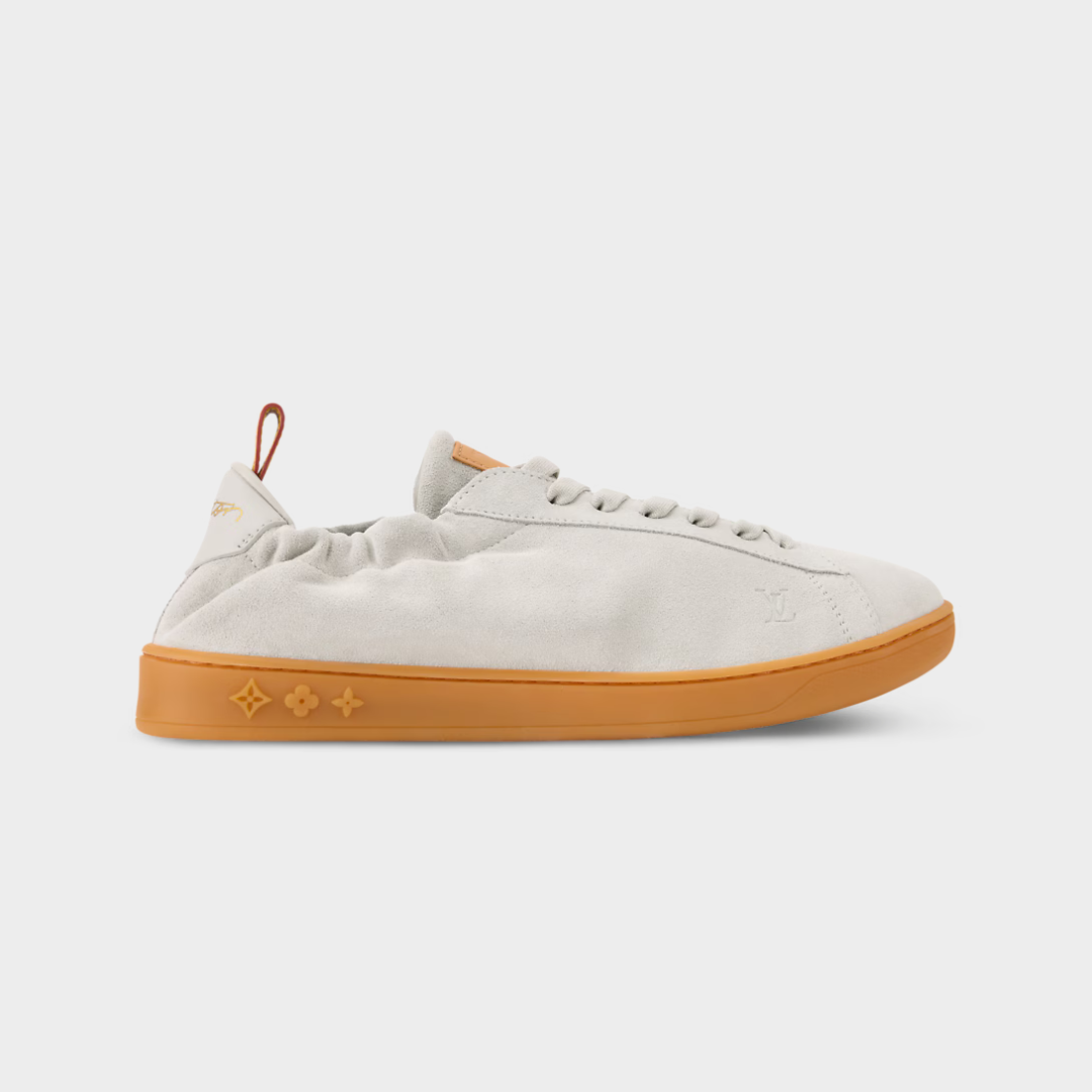 LV Soft Sneaker Suede Calf Leather Gray