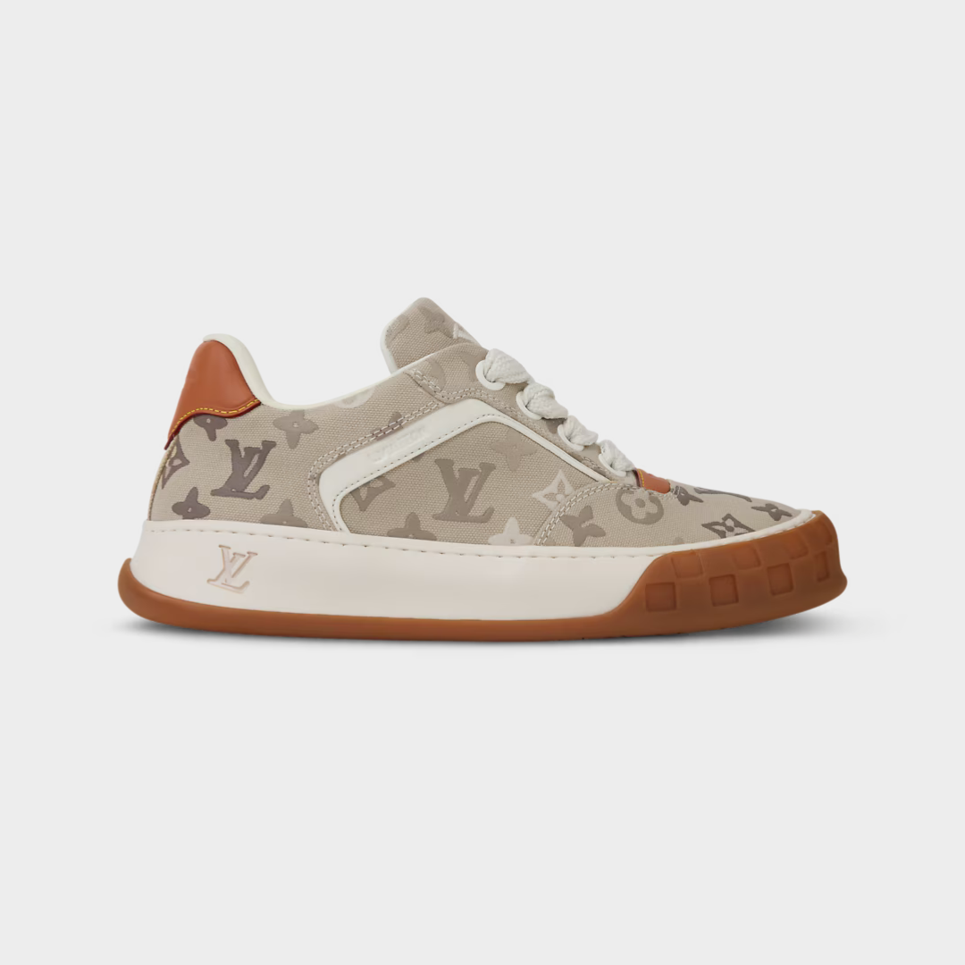 LV Tilted Sneaker Monogram Surplus Canvas Beige