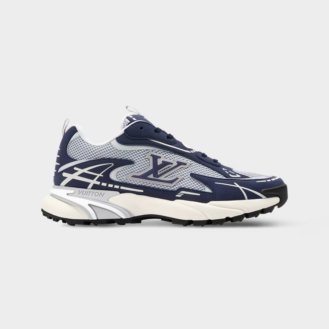 LV Tatic Runner Sneaker Mix Of Technical Materials Blue