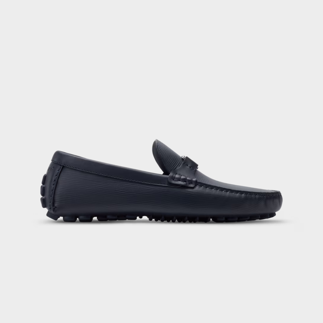 LV Silverstone Loafer Epi Leather Marine