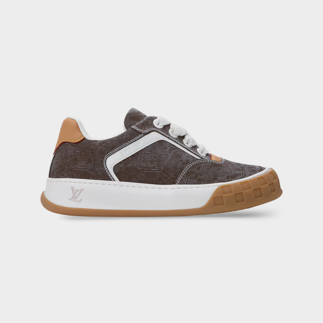 LV Tilted Sneaker Canvas Brown