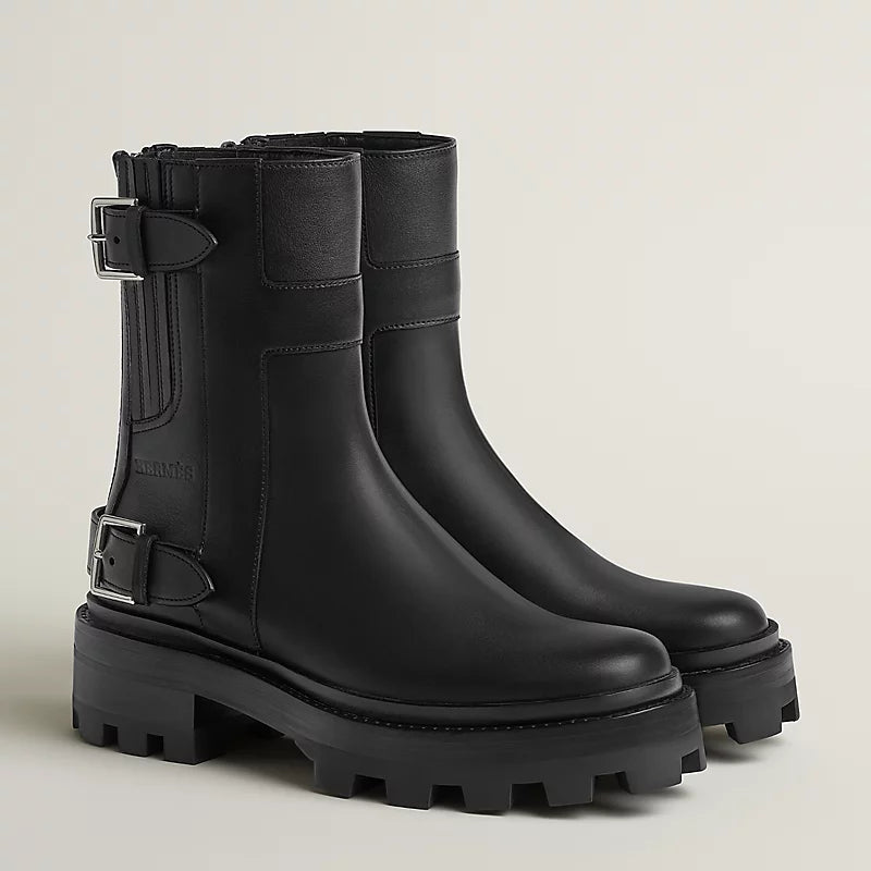 Hermes Jaimy Ankle Boot Noir