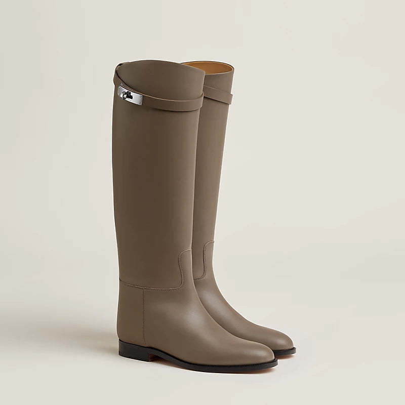 Hermes Jumping Boot Étoupe