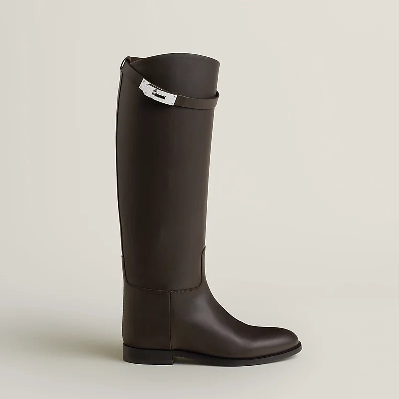 Hermes Jumping Shorter Boot Marron Ébène