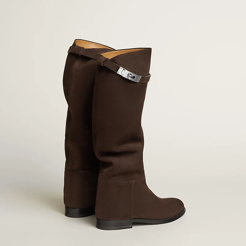 Hermes Jumping Supple Boot Marron Ébène
