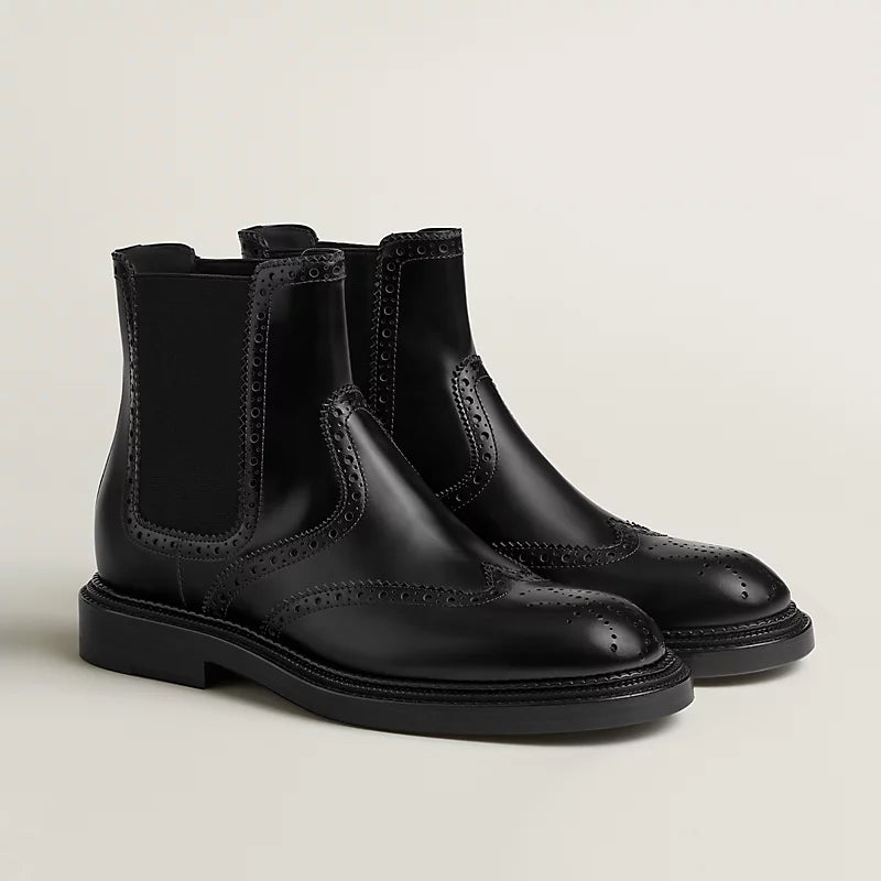 Hermes Legacy Ankle Boot Noir
