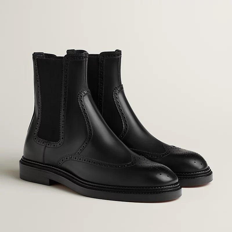 Hermes Legacy Ankle Boot Black