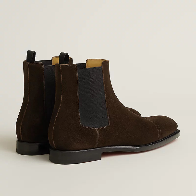 Hermes Lenon Ankle Boot Écorce