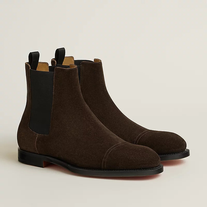Hermes Lenon Ankle Boot Écorce