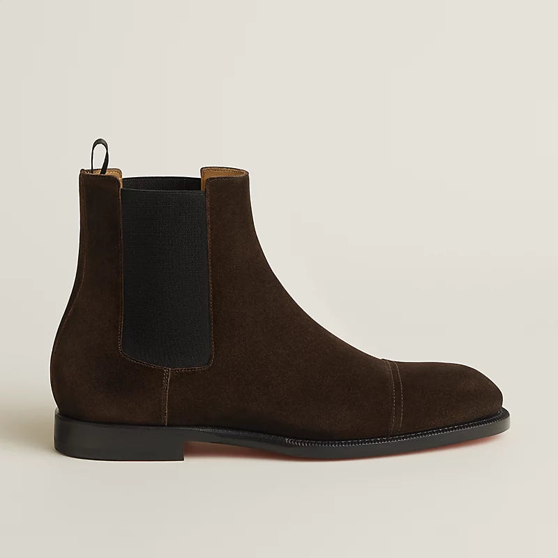 Hermes Lenon Ankle Boot Écorce