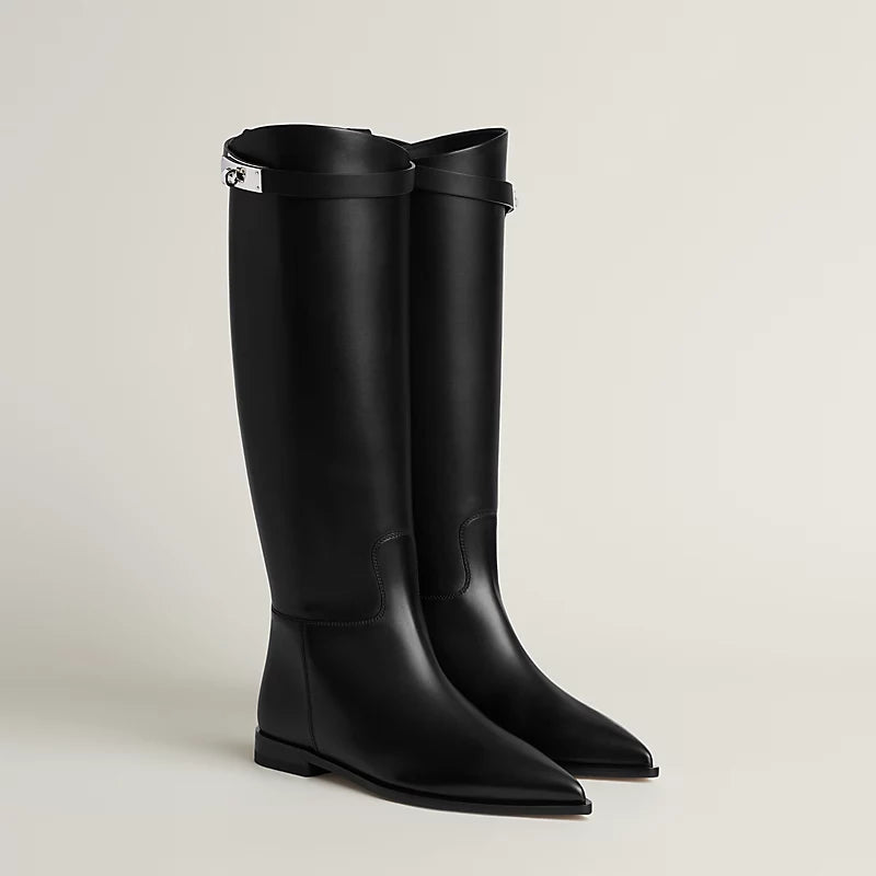 Hermes Lizy Boot Noir