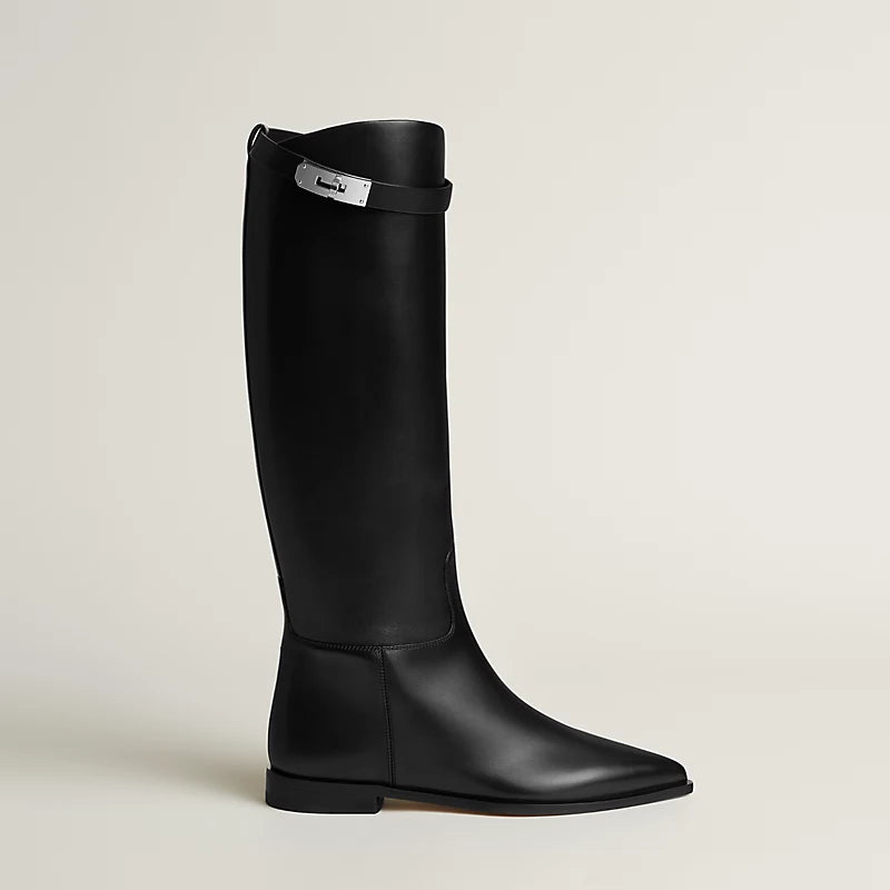 Hermes Lizy Boot Noir