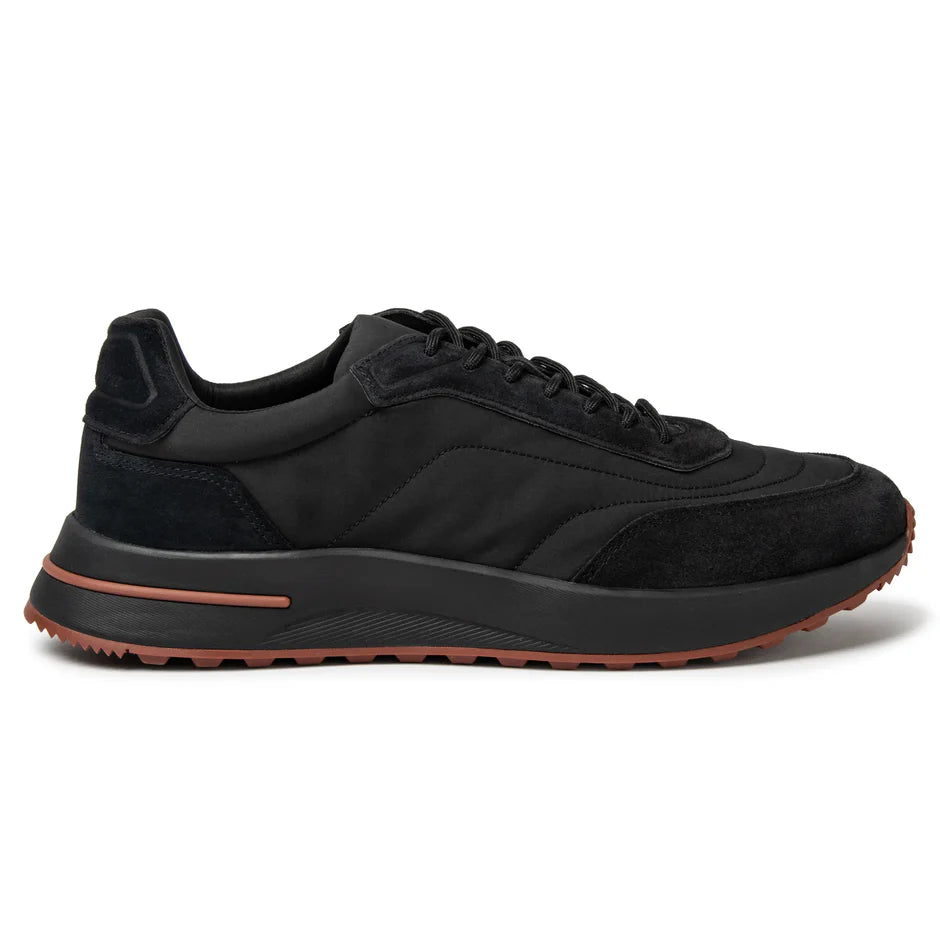 Loro Piana Week End Walk Triple Black Sneaker