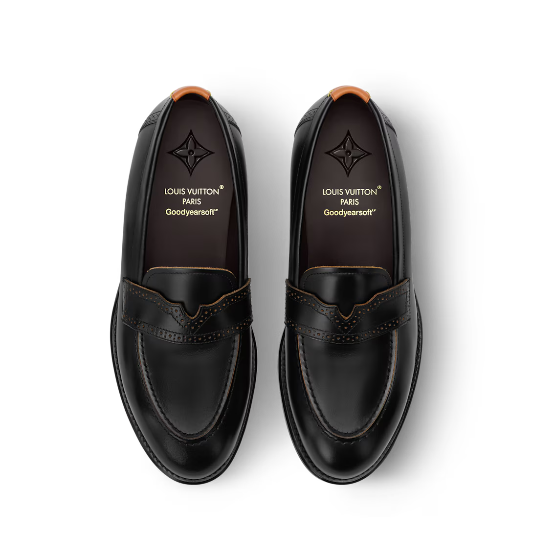 LV Hoxton Loafer Plain calf Leather Black