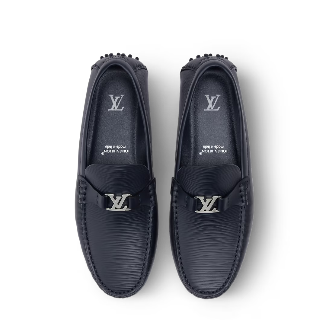 LV Silverstone Loafer Epi Leather Marine