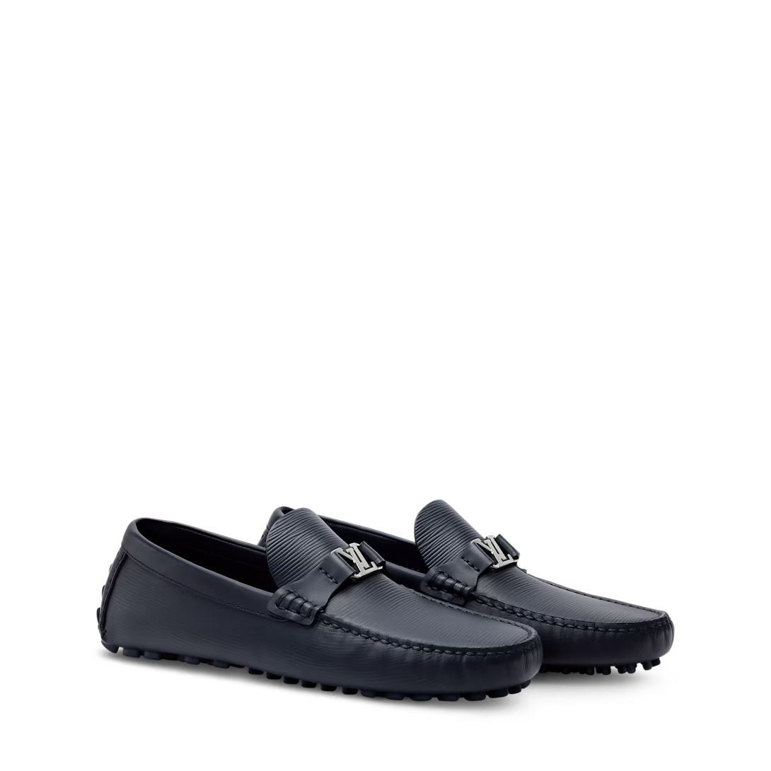 LV Silverstone Loafer Epi Leather Marine