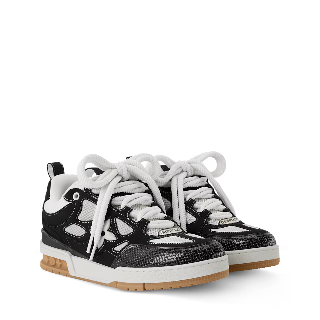 LV Skate Sneaker Mix of Materials Black
