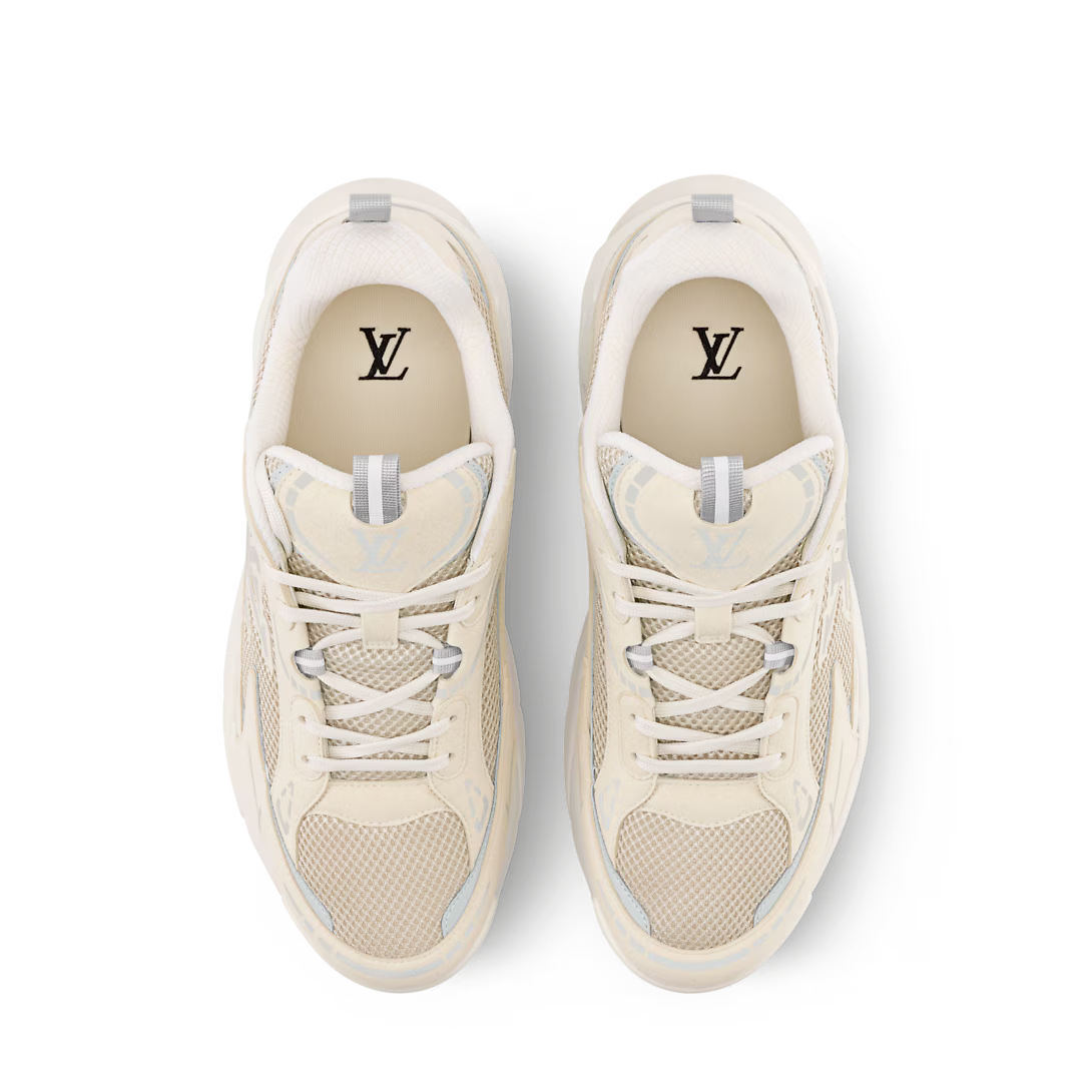 LV Tatic Runner Sneaker Mix Of Technical Materials White
