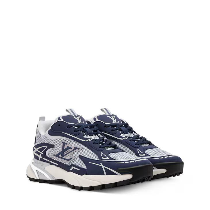 LV Tatic Runner Sneaker Blue