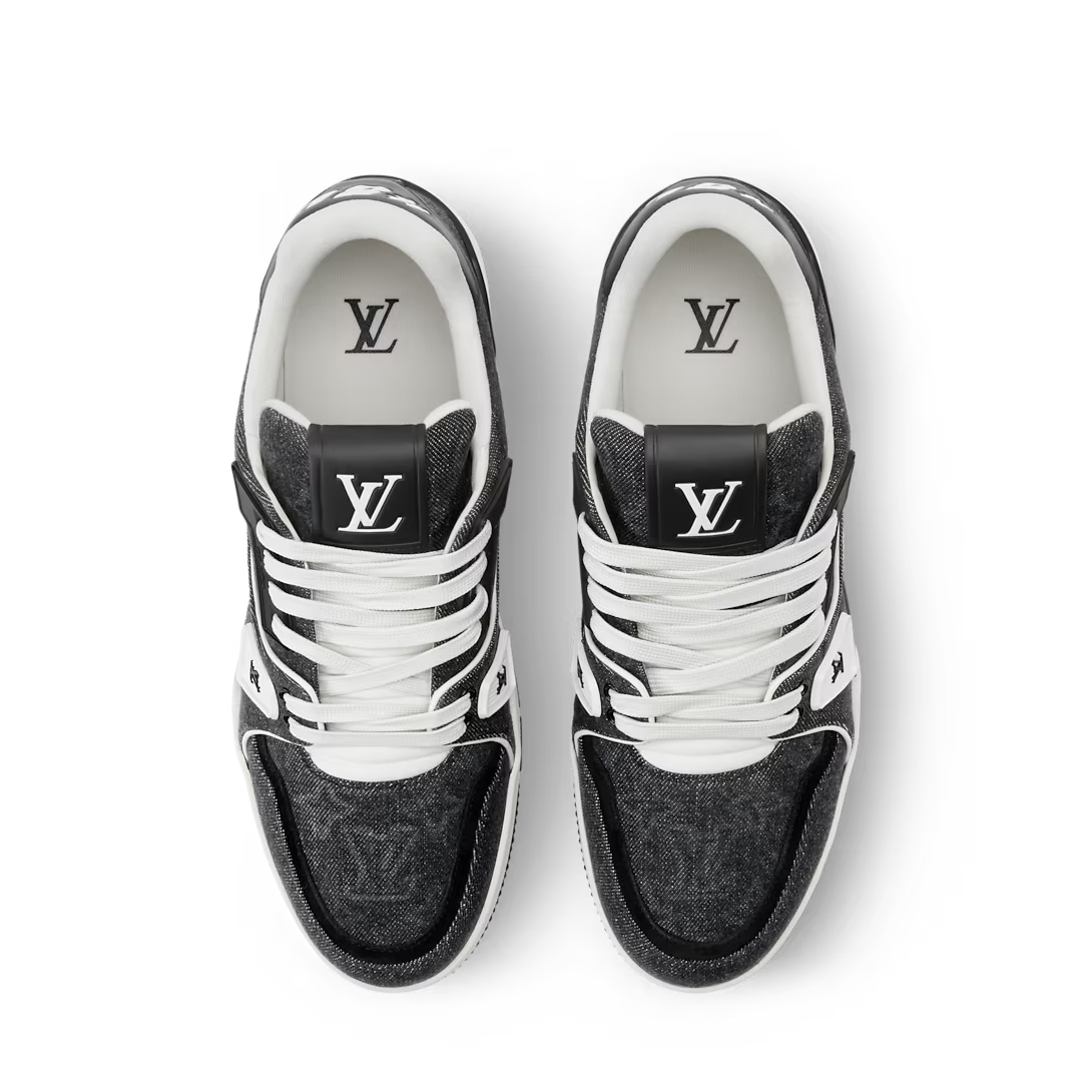 LV Drop 300 Sneaker Monogram Denim Black
