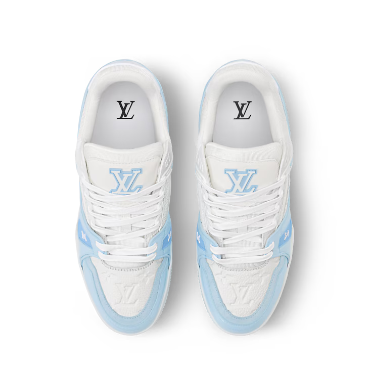 LV Trainer Sneaker Bleu Clair