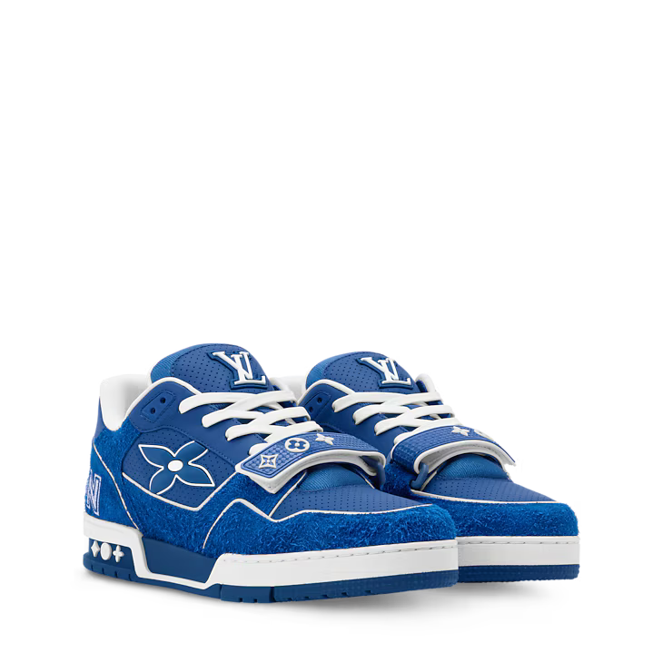 LV Trainer Sneaker Blue