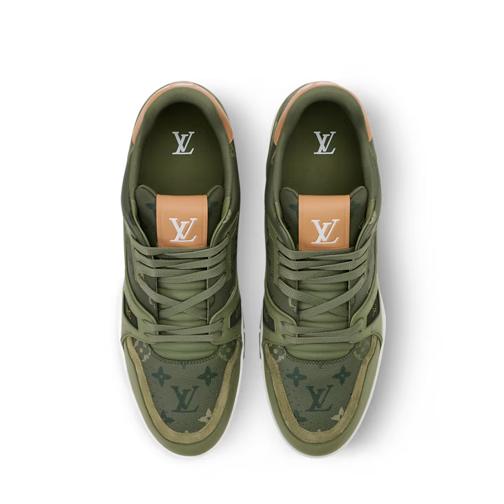 LV Trainer Sneaker Kaki