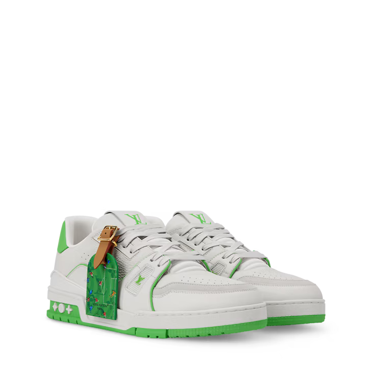 LV Trainer Sneaker Vert Fonce