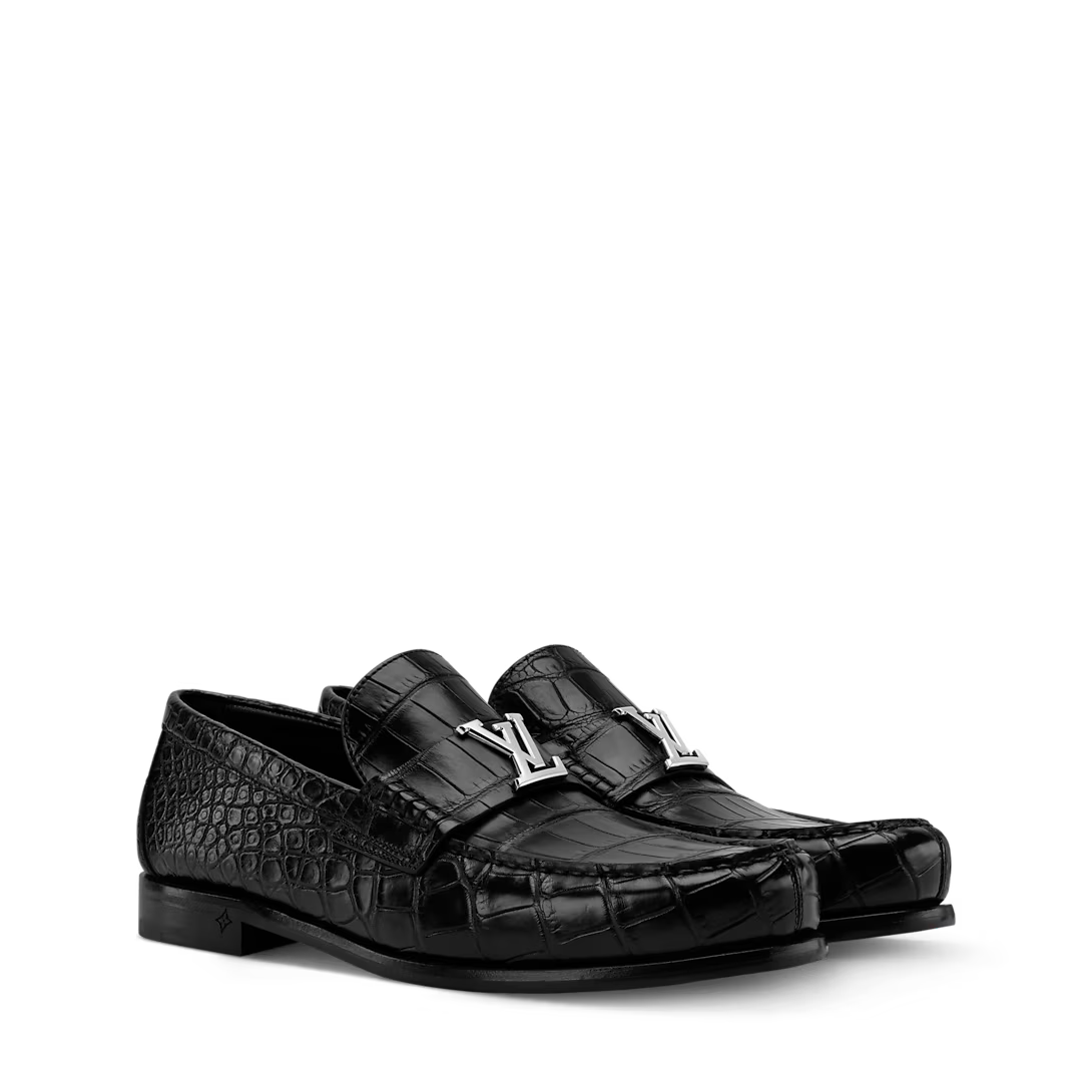 LV Major Loafer Alligator skin Alligator Skin