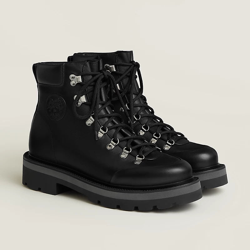 Hermes Neige Ankle Boot Noir