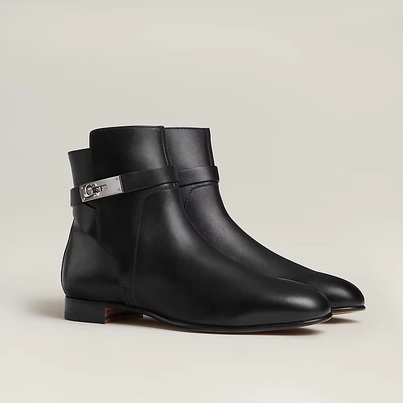 Hermes Neo Ankle Boot Noir