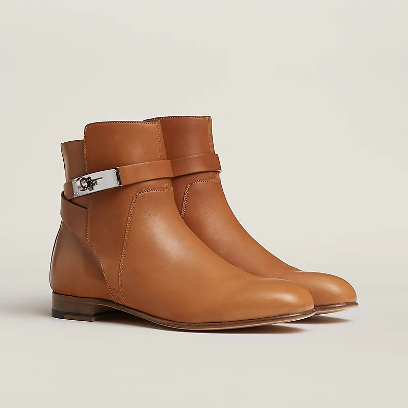 Hermes Neo Ankle Boot Naturel