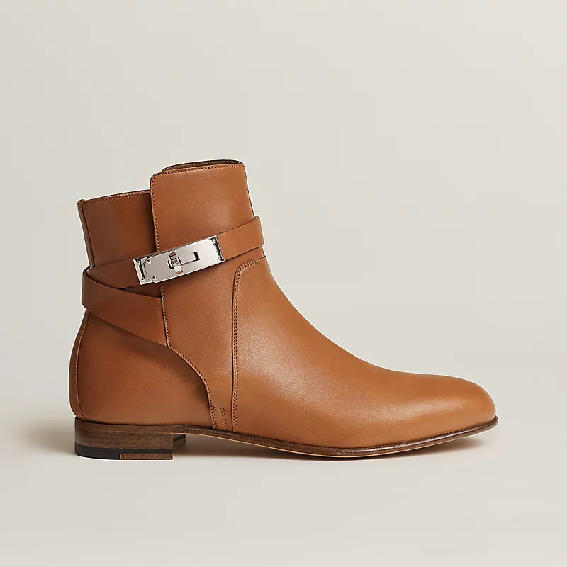 Hermes Neo Ankle Boot Naturel
