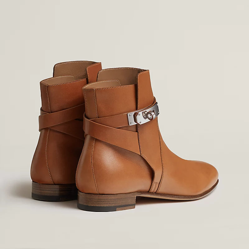 Hermes Neo Ankle Boot Naturel