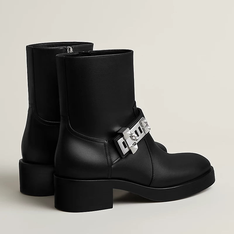 Hermes Niki Ankle Boot Noir