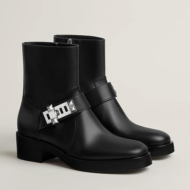 Hermes Niki Ankle Boot Noir