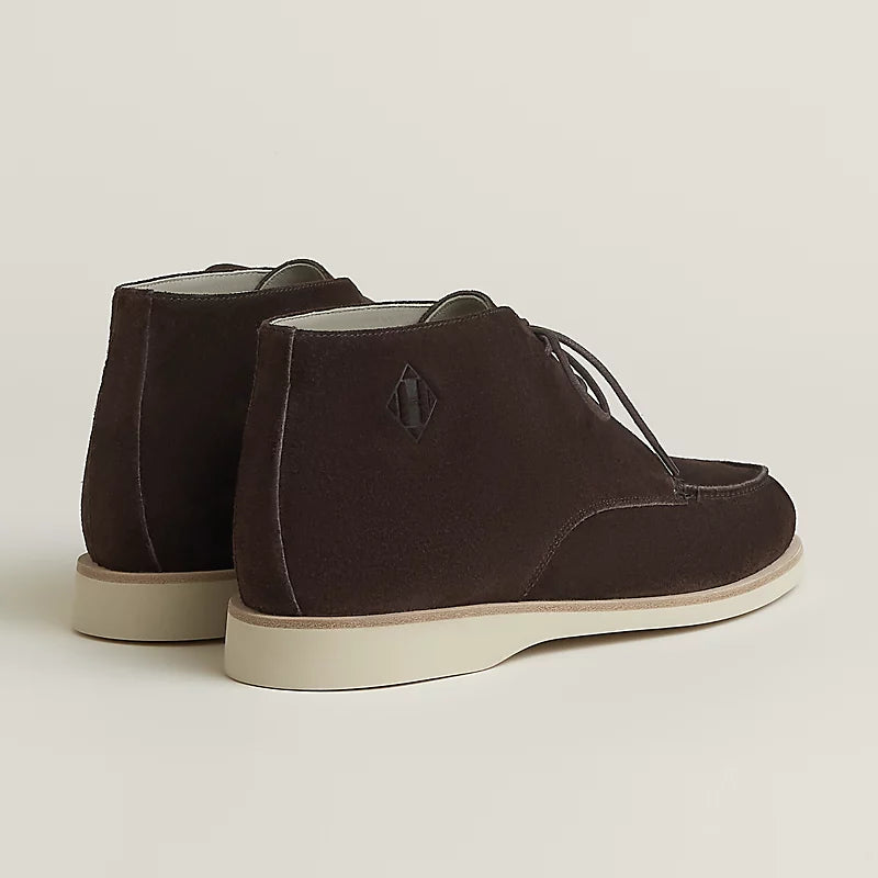 Hermes Nine Ankle Boot Marron Ébène