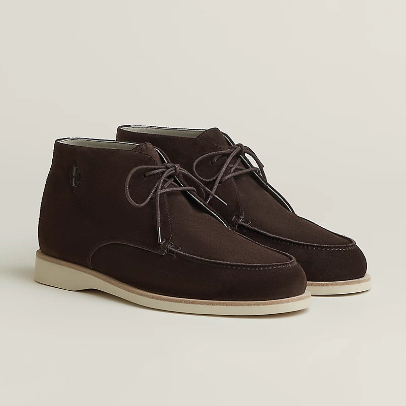 Hermes Nine Ankle Boot Marron Ébène