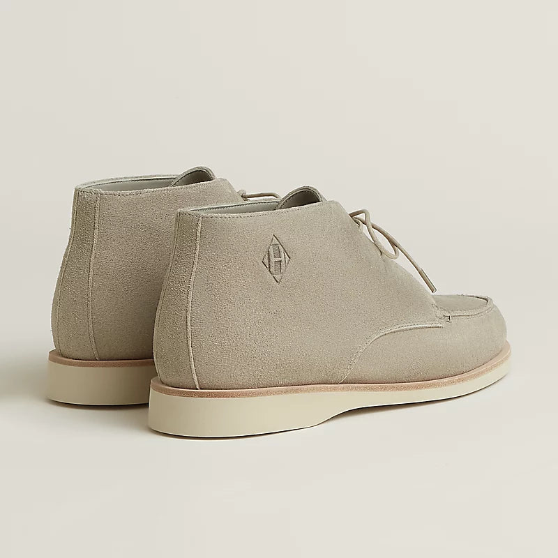 Hermes Nine Ankle Boot Beige Esquisse