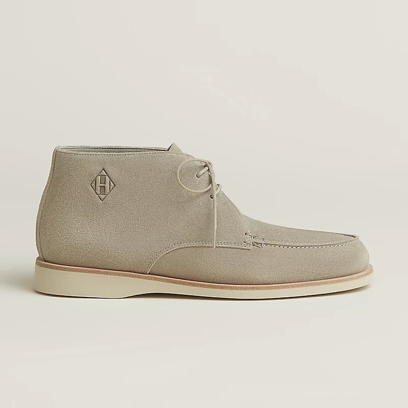 Hermes Nine Ankle Boot Beige Esquisse