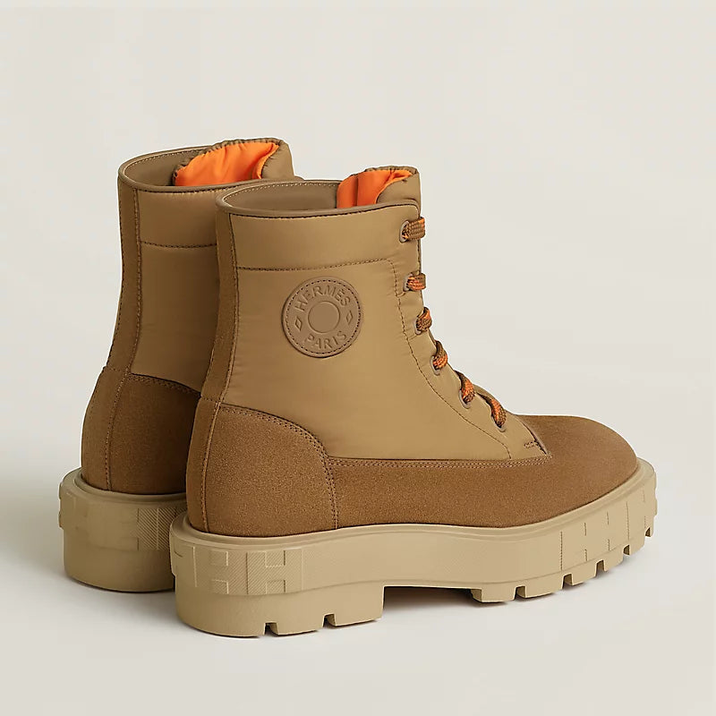 Hermes Nordik Ankle Boot Brun Fumé
