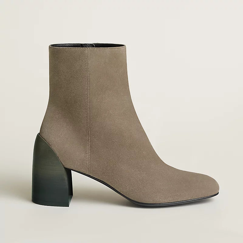 Hermes Novita 60 Ankle Boot Étoupe