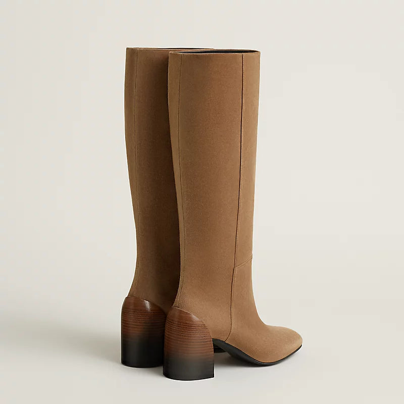 Hermes Nueva 60 Boot Brun Fumé