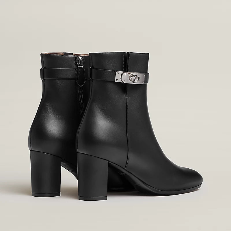 Hermes Saint Germain Ankle Boot Noir
