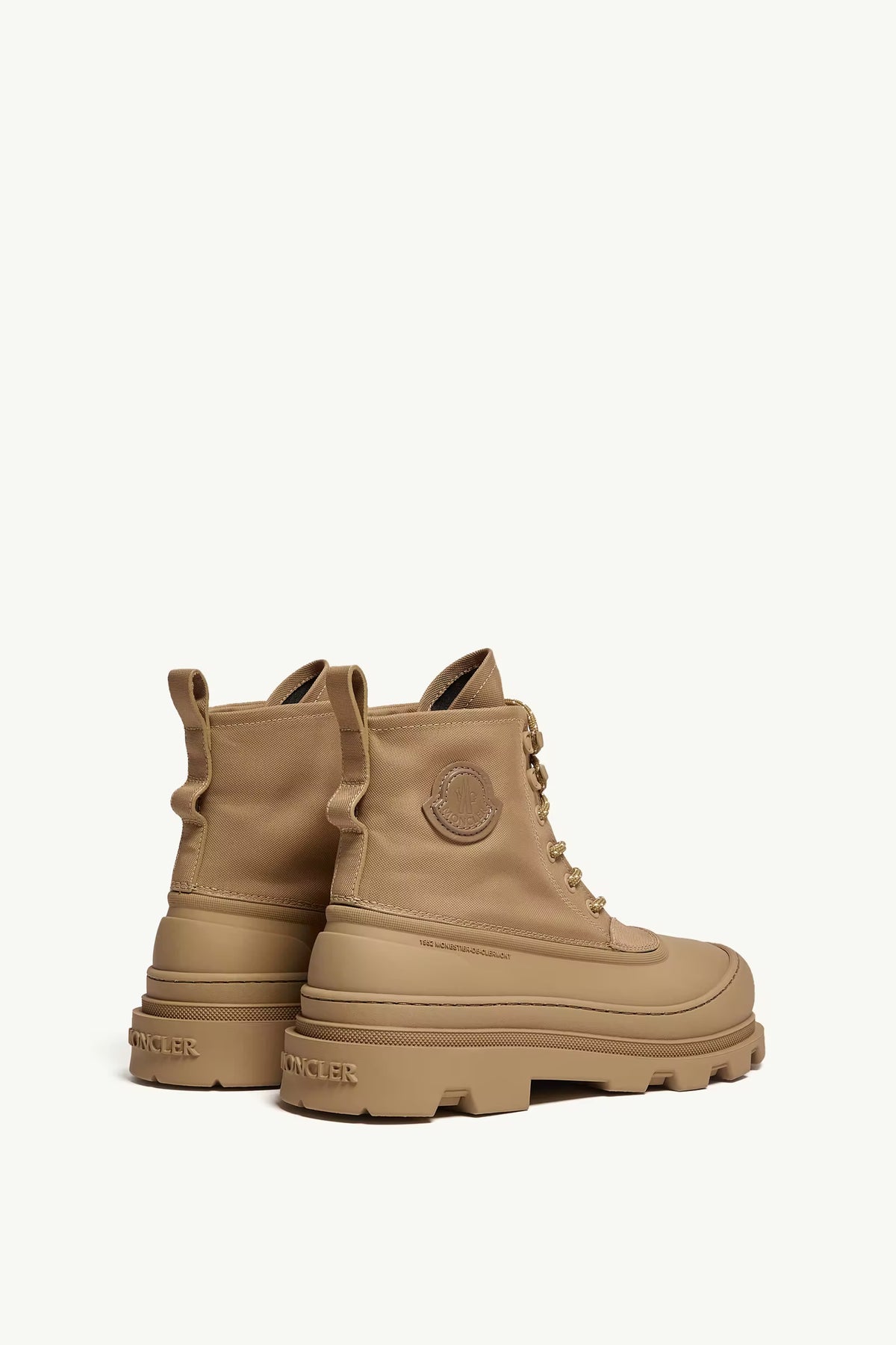 Vera Sheal Lace-Up Women’s Boots Beige